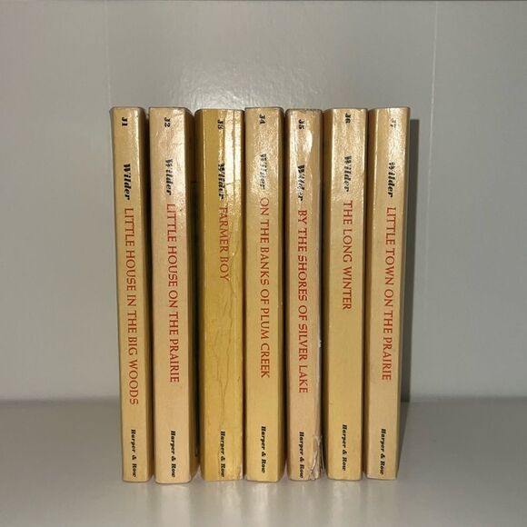 Laura Ingalls Wilder Little House Books - Picture 1 of 8